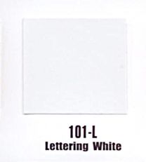 1Shot 101-Lettering White