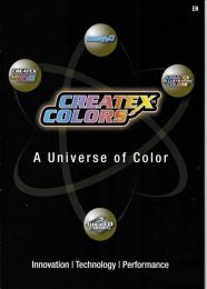 Informatiefolder Createx  Colors