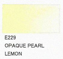 E229 Opaque Pearl Lemon