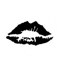 Tattoostencil ASA Lips