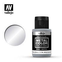 Vallejo Metal Color 77.706 White Aluminium