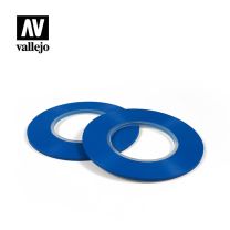 Vallejo Flexibele Masking / Fine Line tape 2mm (2 stuks)